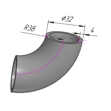 отвод П90-32х4-09Г2С ГОСТ 17375-2001