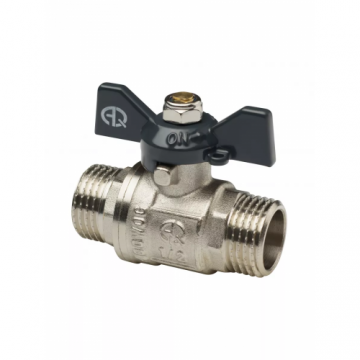 кран шар. ММ баб. (качеств.импорт) Ду25