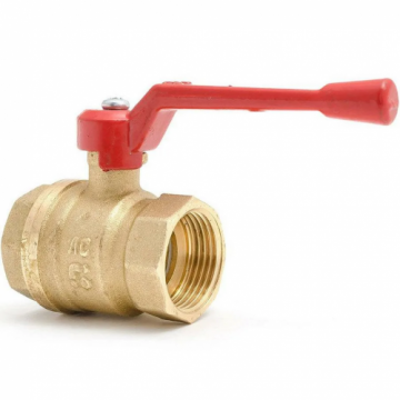 Кран латунный шаровый 11б27п1 Ду15