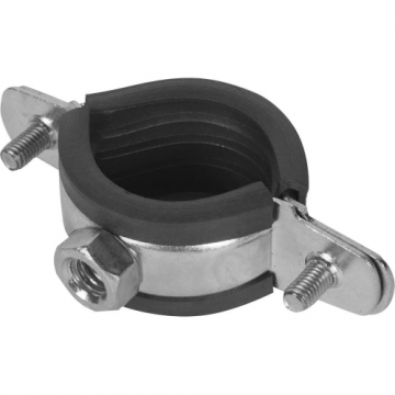 хомут металлический обрезин. 1" (32-35) гайка